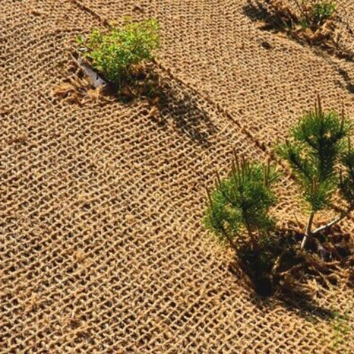 Jute Mesh Netting for Erosion Control
