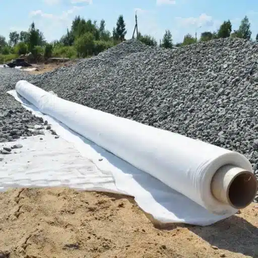 Geotextile Fabric for Landscape Drainage & Erosion Control