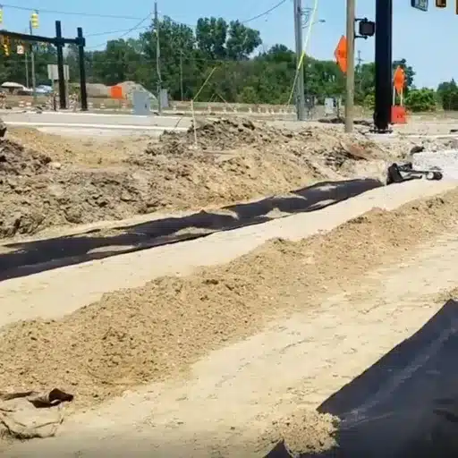 Maintenance of Geotextile in Drainage Systems