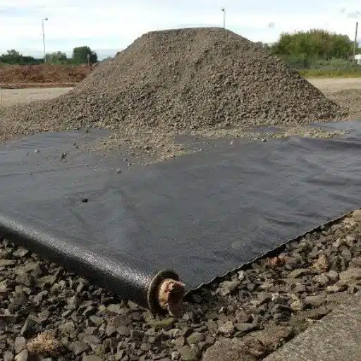 Woven Geotextile Fabric: Driveway & Landscape Stabilization