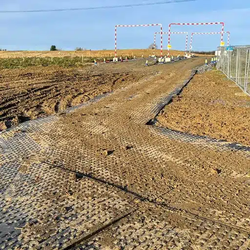 Applications of Temporary Trackways
