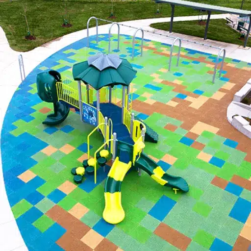 Types of Rubber Playground Flooring