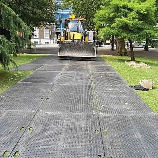 Repairing Minor Damages on Ground Protection Mats