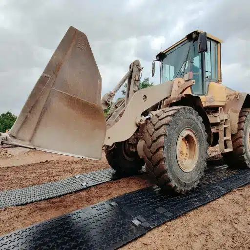 Temporary Roadway Mats_ Building Site Access Roads on Soft Ground