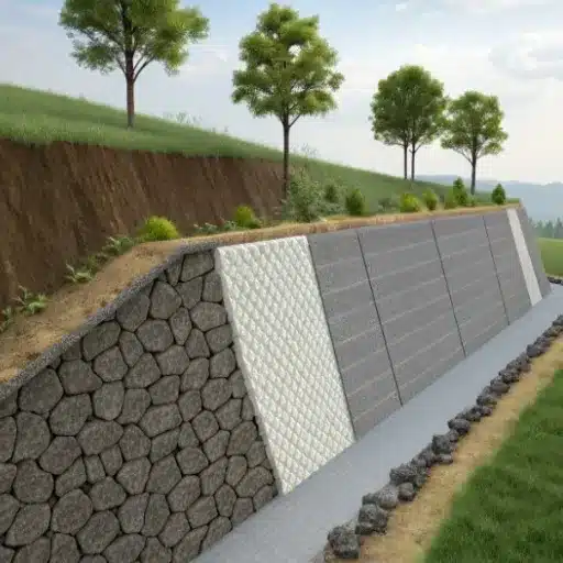 Common Geotextile Retaining Wall Failures and How to Avoid Them