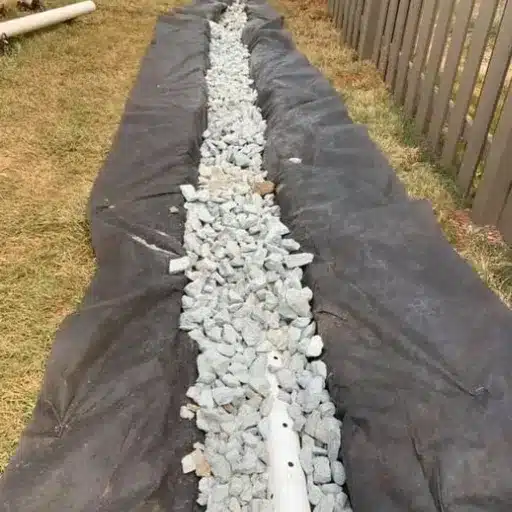 The Burrito Wrap Method_ Step-by-Step French Drain Installation