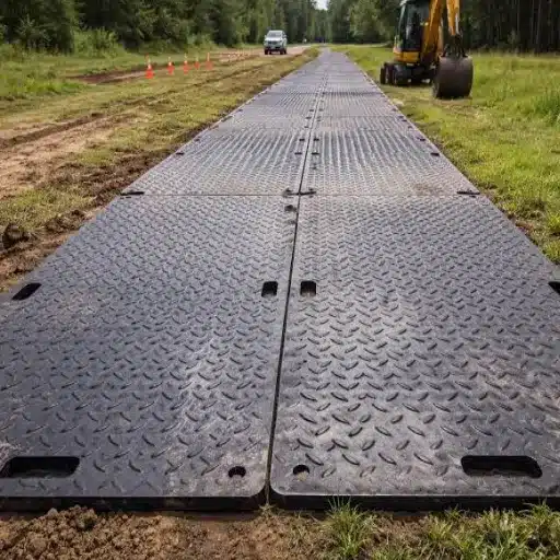 Types of Temporary Roadway Mats_ HDPE, Composite, and Timber