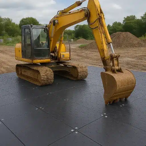HDPE Temporary Roadway Mat Thickness by Application