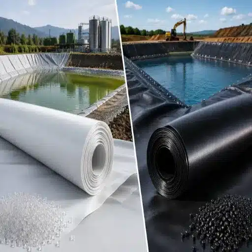 PVC vs HDPE Geomembrane_ Composition and Structure