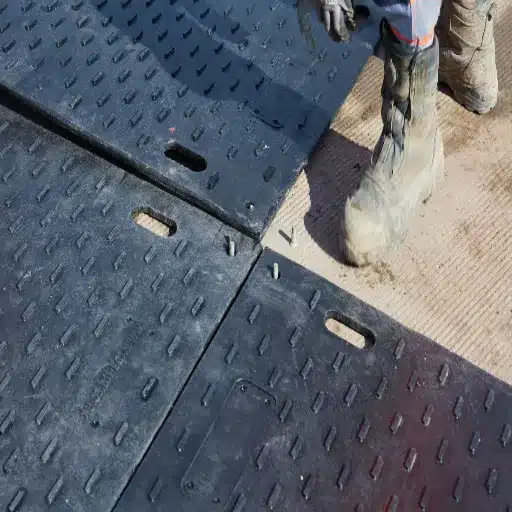 Temporary Roadway Turning Radius and Swept Path
