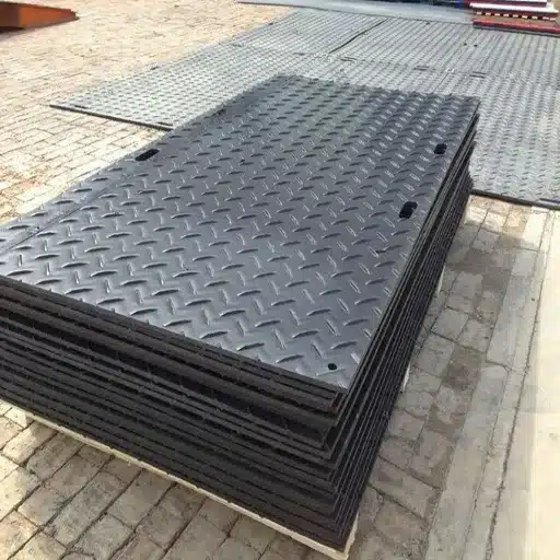 What Are Composite and HDPE Temporary Roadway Mats_