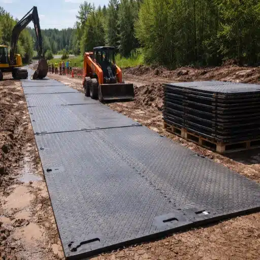 What Are Temporary Roadway Mats for Heavy Equipment_