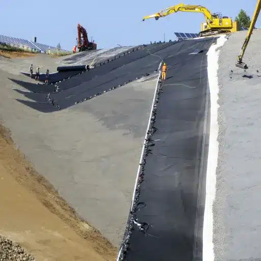What Is a Geomembrane for Landfill Liner_