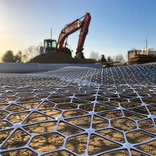 How to Install a Geogrid Over Soft Ground
